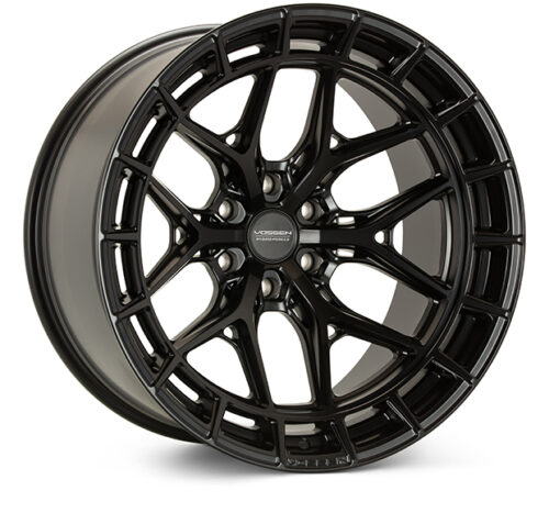 Vossen HFX-1 6-Lug 17x9 ET0 6x135 Super Deep Satin Black