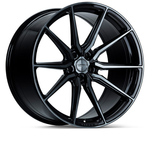 Vossen HF-3 20x9 ET35 5x120 Flat Double Tinted Gloss Black