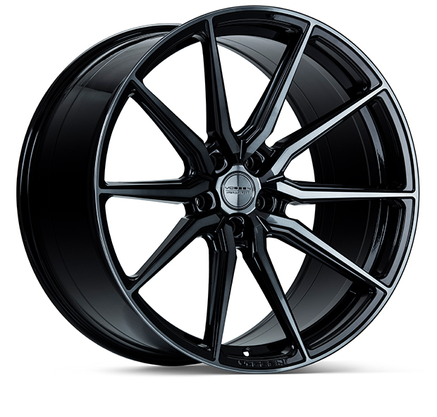 Vossen HF-3 20x9 ET35 5x120 Flat Double Tinted Gloss Black