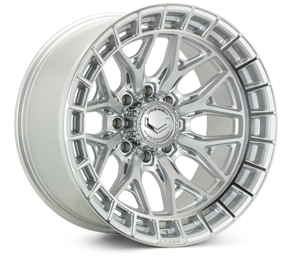 HFX-1-8-Lug-SilverPolished-Angled.jpg Vossen HFX-1 8-Lug 24x12 ET-44 8x170 Ultra Deep Silver Polished