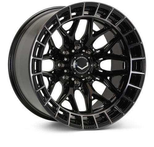 Vossen HFX-1 8-Lug 24x12 ET-44 8x165.1 Ultra Deep Tinted Gloss Black